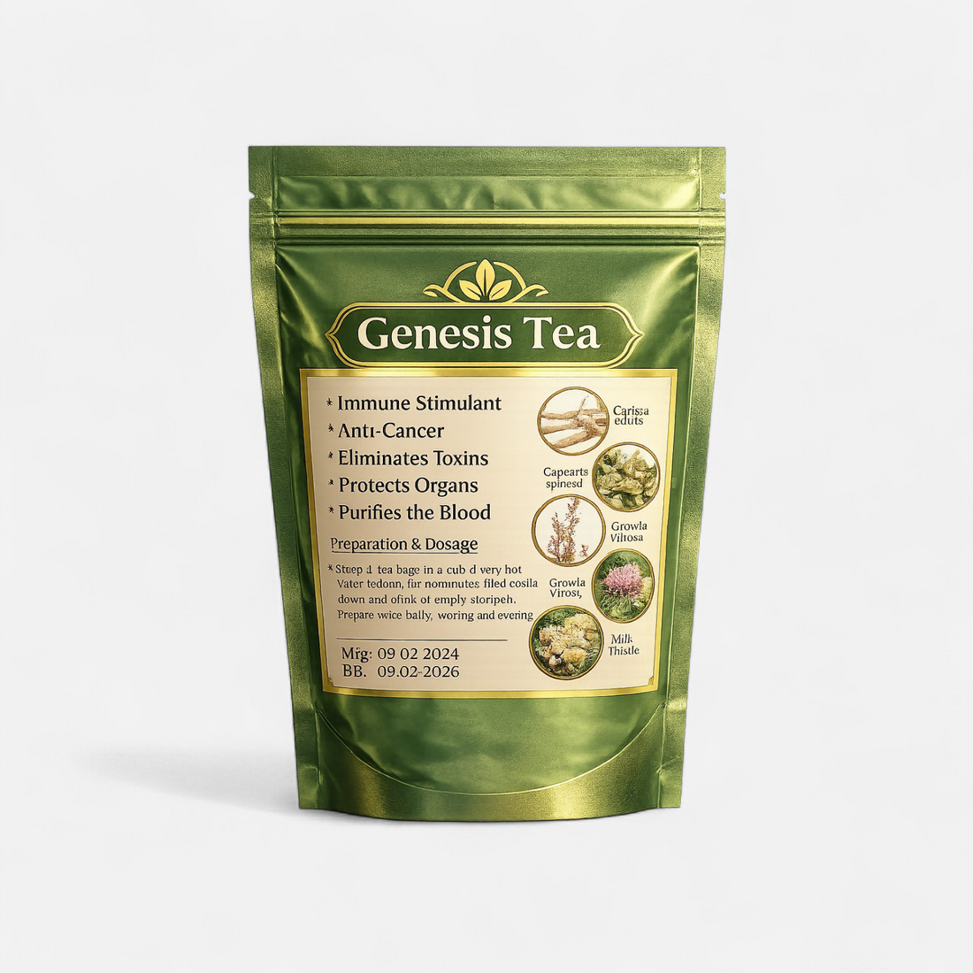 Soursop Herb Versus Genesis Herbal Tea